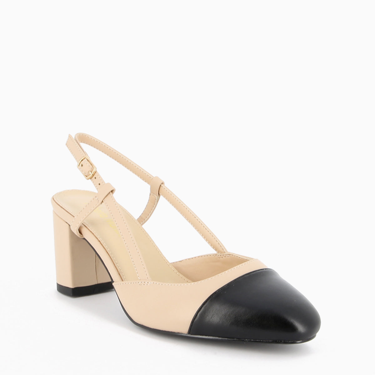 Vera Slingback Cream and Beige