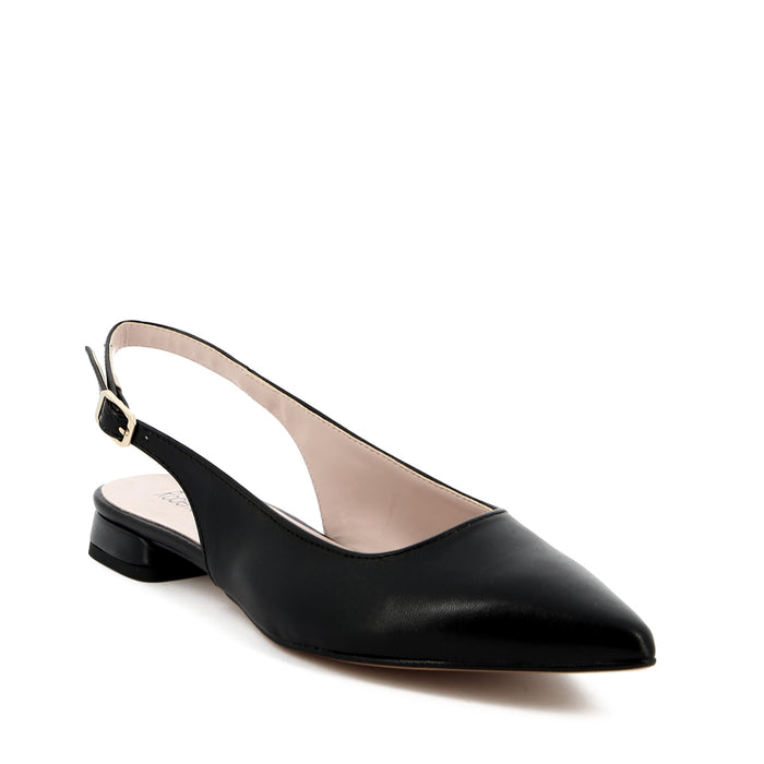 Ilaria Black Slingback