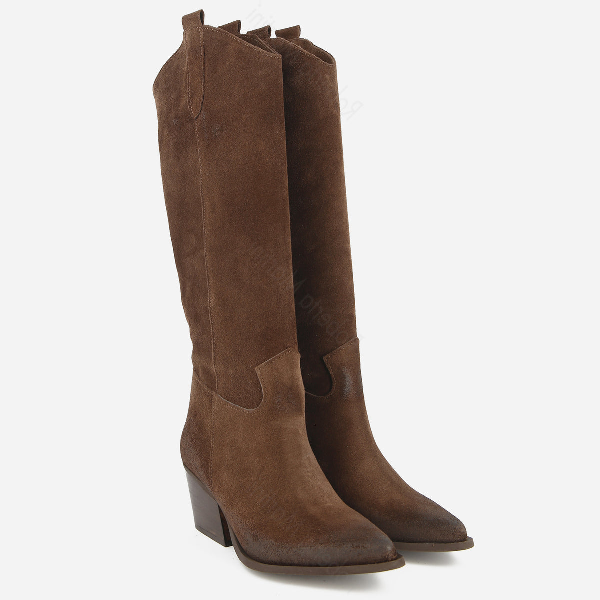 Bota Hanna Cuero Negro