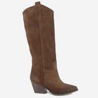 Bota Hanna Cuero Negro