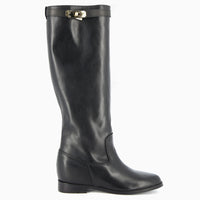 Bota Paris Gold Accesorio Negro