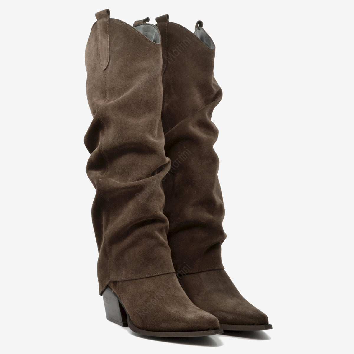 Stivale Texano Taylor Crosta Moro