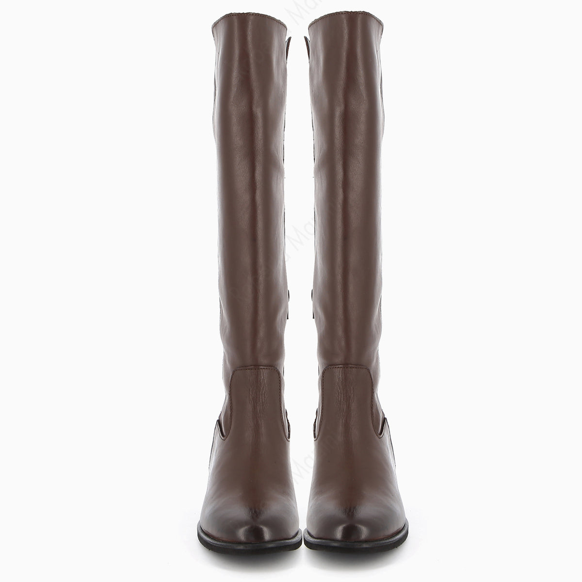 Elodie Boot in Black Leather