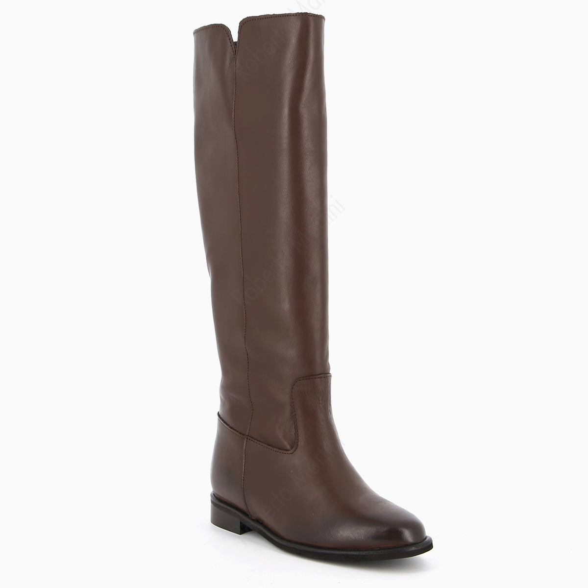 Elodie Boot in Black Leather