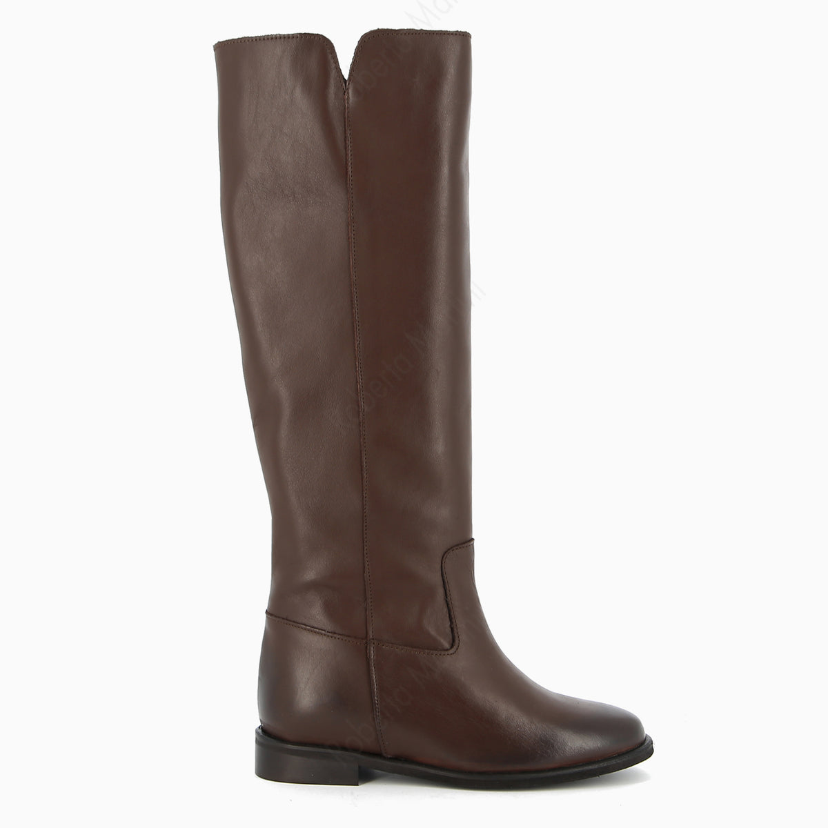 Elodie Boot in Black Leather