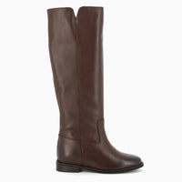 Elodie Boot in Black Leather