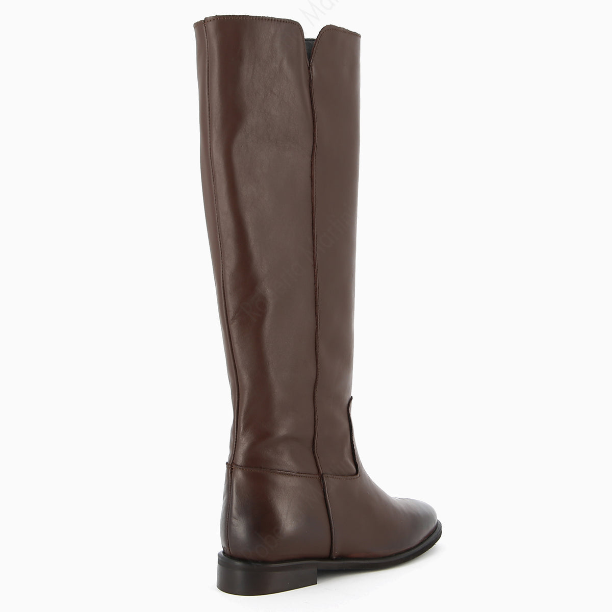 Elodie Boot in Black Leather