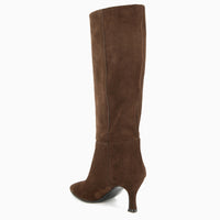 Hanna Black Leather Boot
