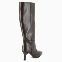 Hanna Black Leather Boot