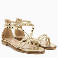 Jada Gold Studded Sandal