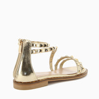 Jada Gold Studded Sandal