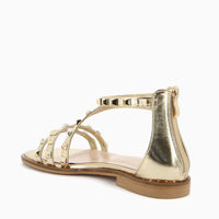 Jada Gold Studded Sandal