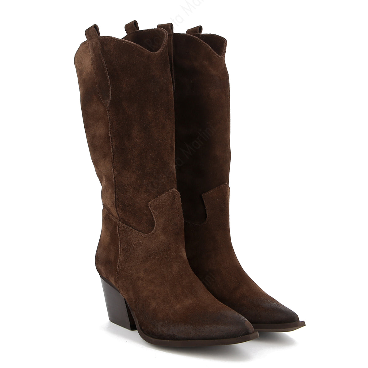 Bota Hanna Cuero Negro