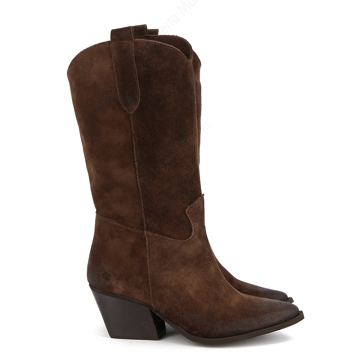 Bota Hanna Cuero Negro