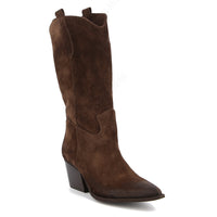Bota Hanna Cuero Negro