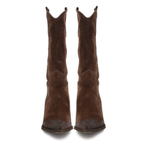 Bota Hanna Cuero Negro