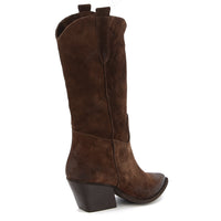 Bota Hanna Cuero Negro