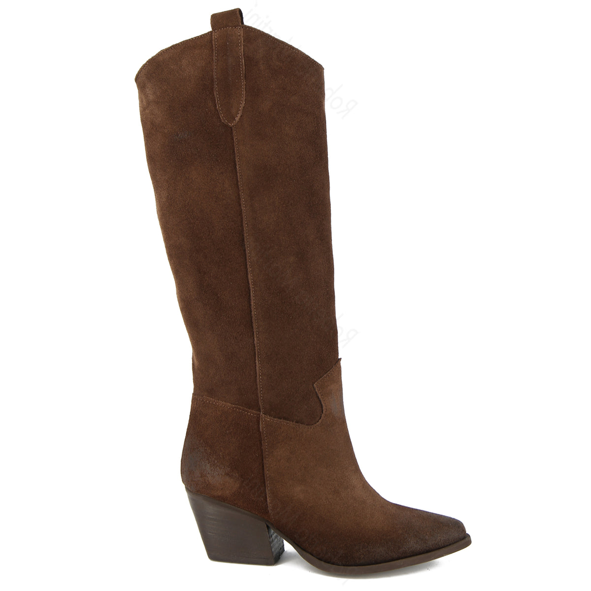Bota Hanna Cuero Negro
