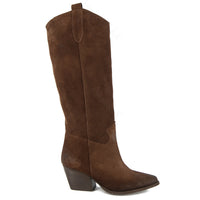 Bota Hanna Cuero Negro