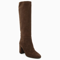 Lorena Black Leather Boot