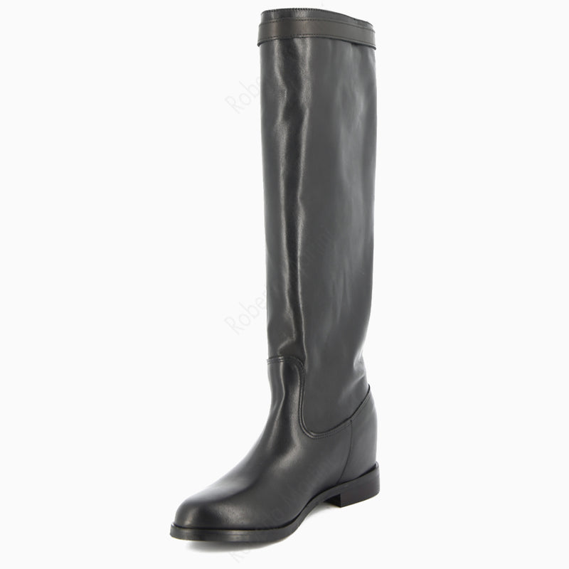 Bota Paris Gold Accesorio Negro