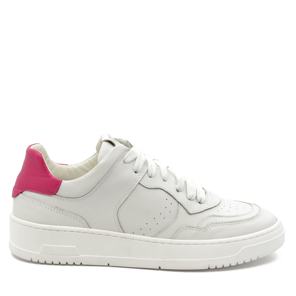 Sneakers Kylie Bianco/Bianco - Fuxia