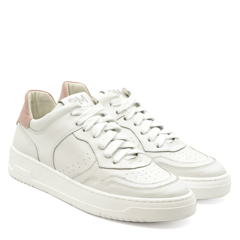 Sneakers Kylie Bianco/Bianco - Rosa