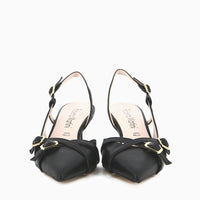 Slingback Alba in Vera Pelle Nappa