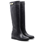 Bota Paris Gold Accesorio Negro