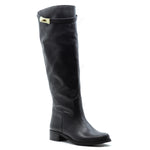 Bota Candy Accesorio oro Negro