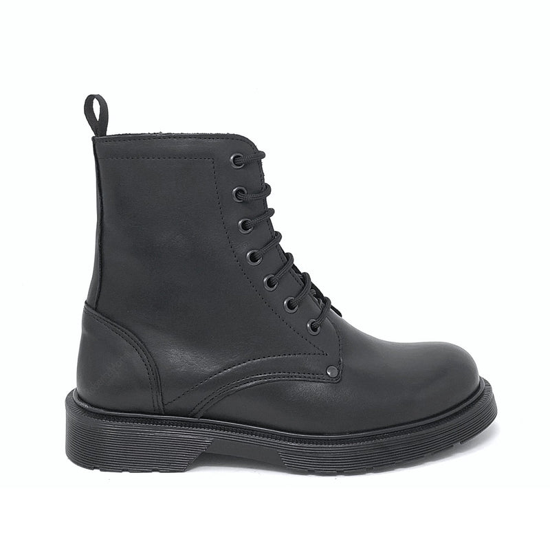 Biker anfibio Paoline Black Calf