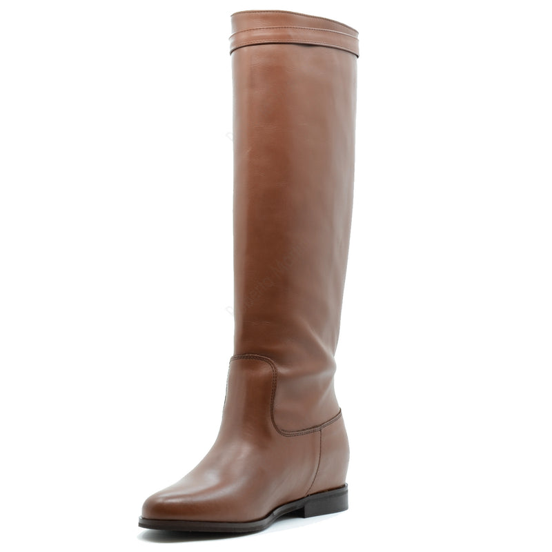 Paris Boot Cuoio Accesorio oro