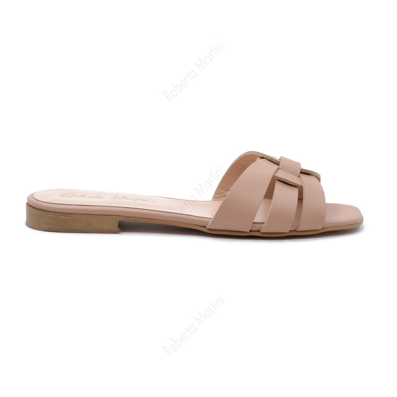 Sandalia Baja York Beige